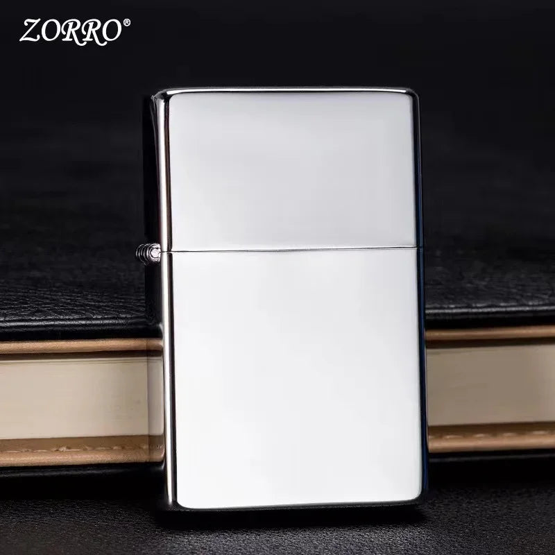 Stainless Steel Zippo-Style Kerosene Lighter