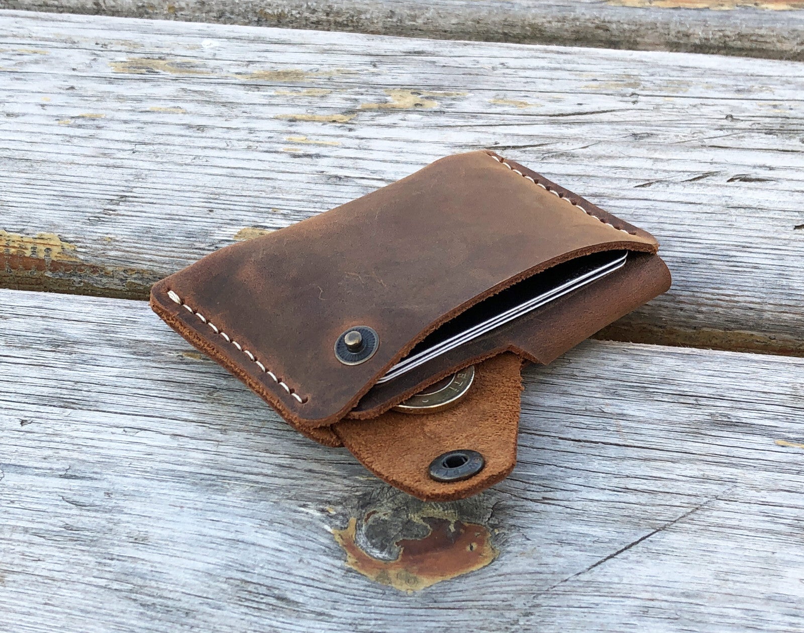 Full Grain Slim Leather Wallet