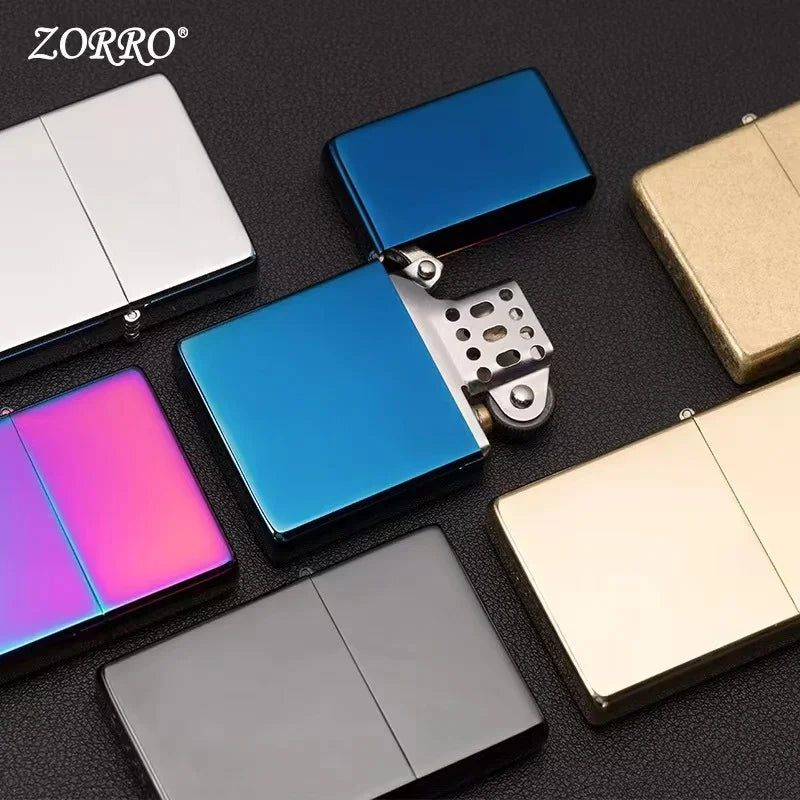 Stainless Steel Zippo-Style Kerosene Lighter