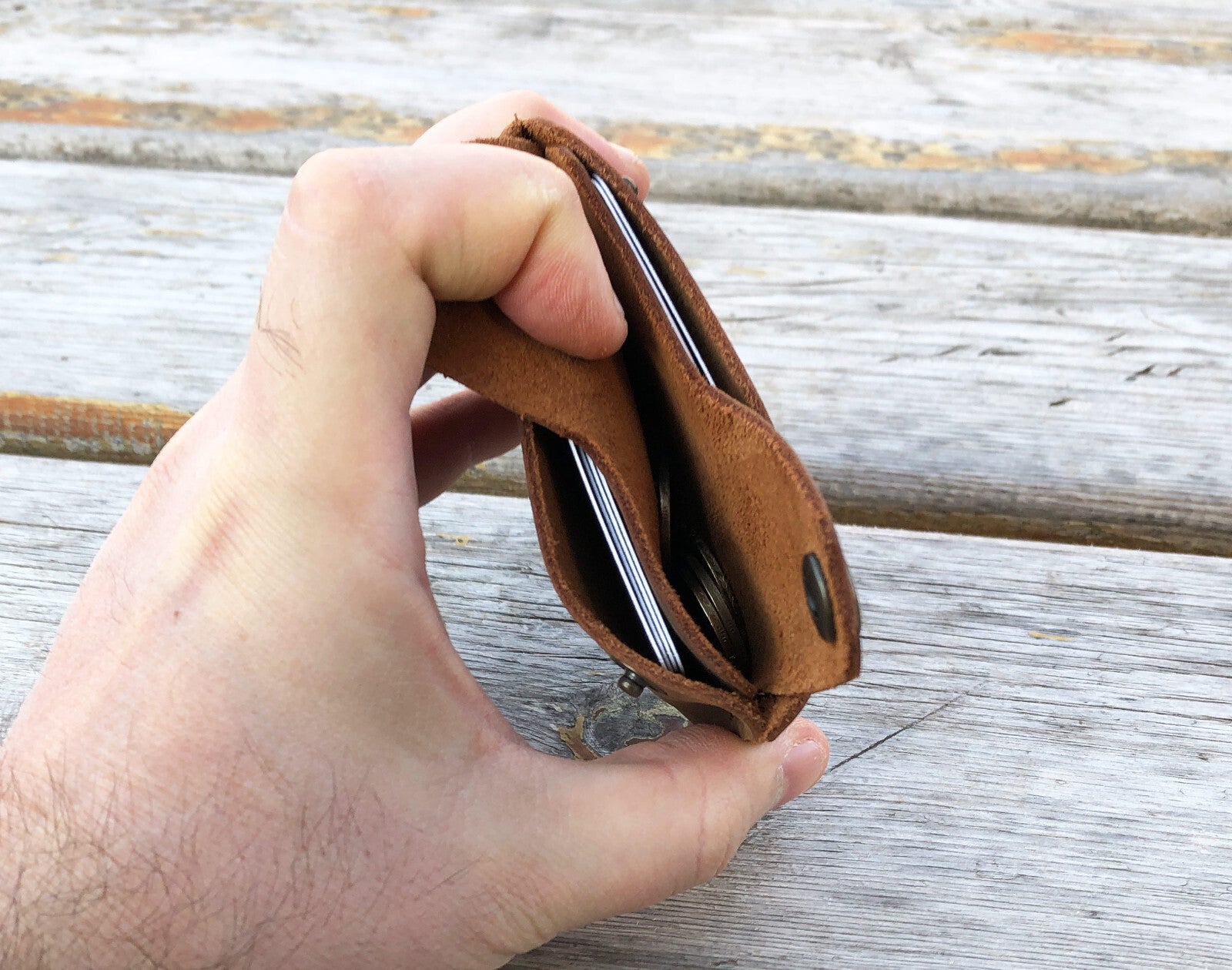 Full Grain Slim Leather Wallet