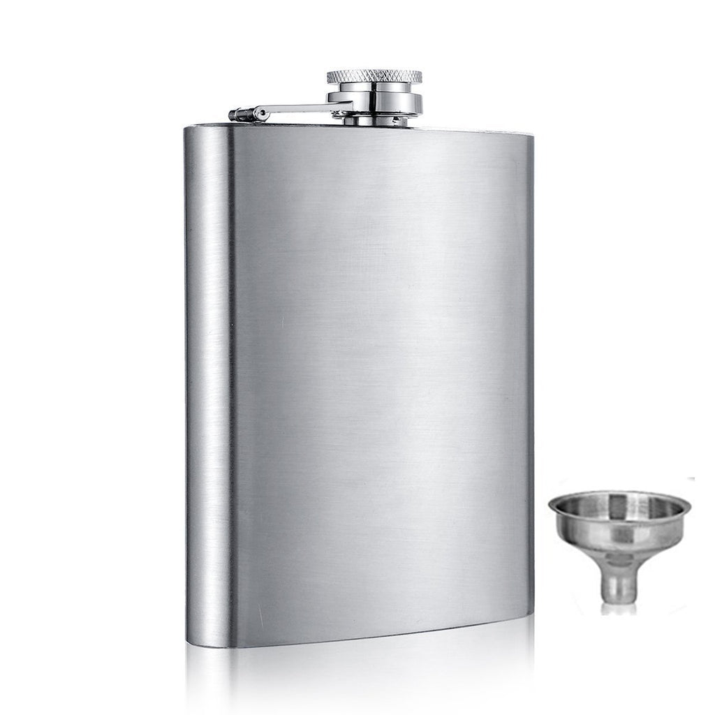 Stainless Steel 10oz Hip Flask