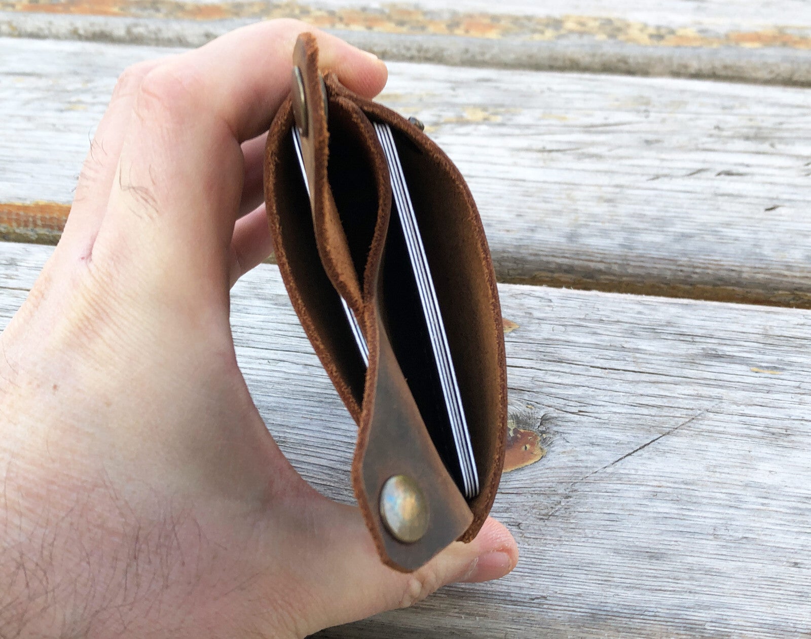 Full Grain Slim Leather Wallet