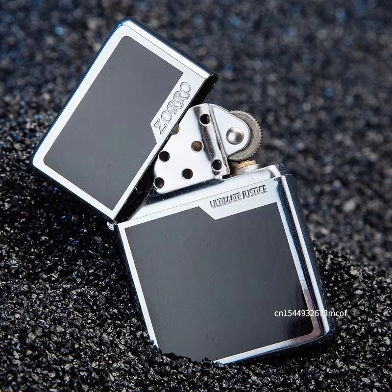 Stainless Steel Zippo-Style Kerosene Lighter
