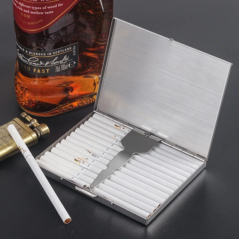 Stainless Steel Cigarette Case